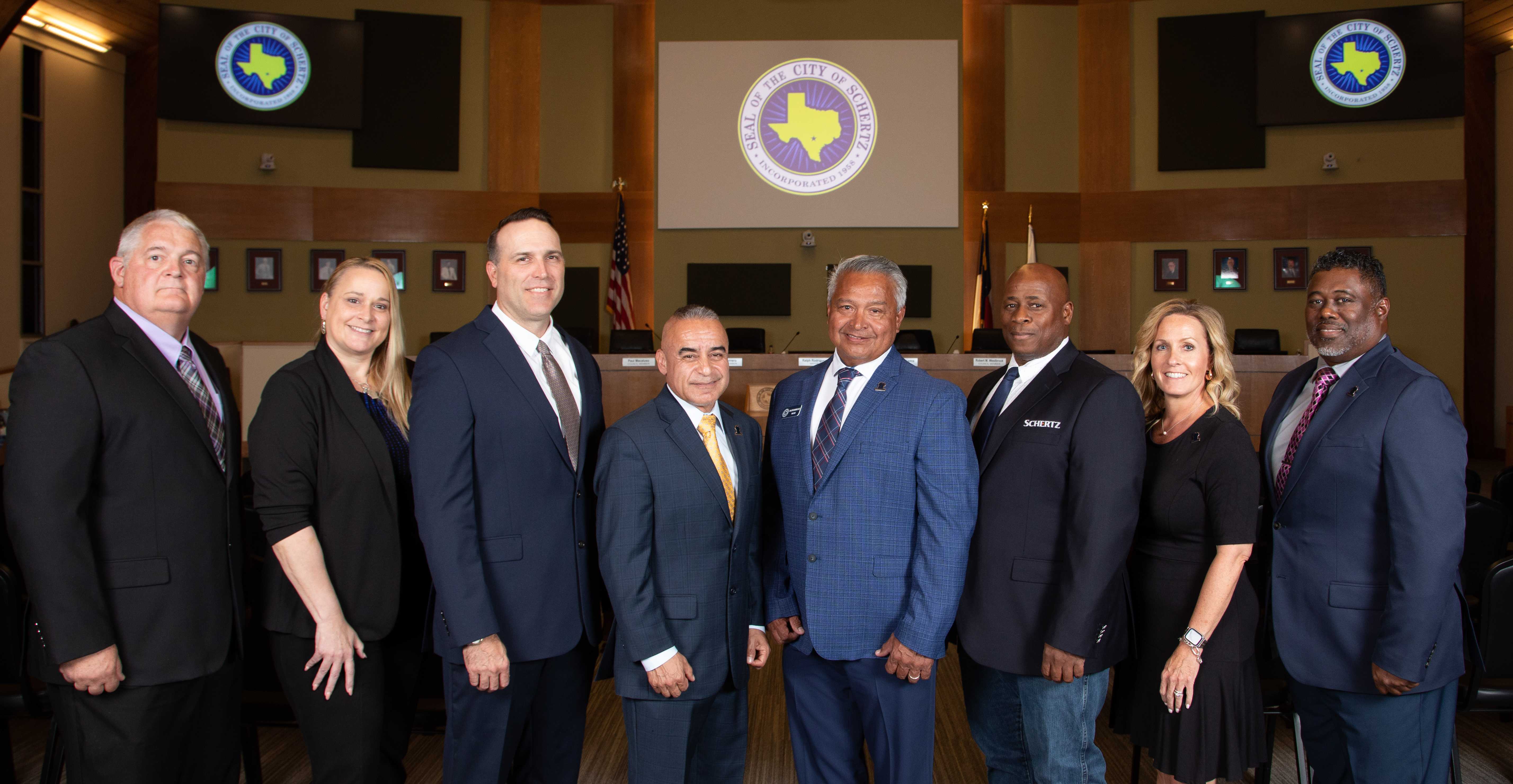 Schertz City Council Group